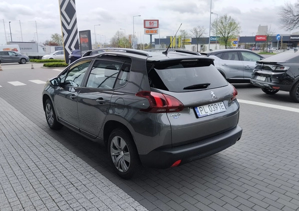 Peugeot 2008 cena 49900 przebieg: 49116, rok produkcji 2017 z Leszno małe 46